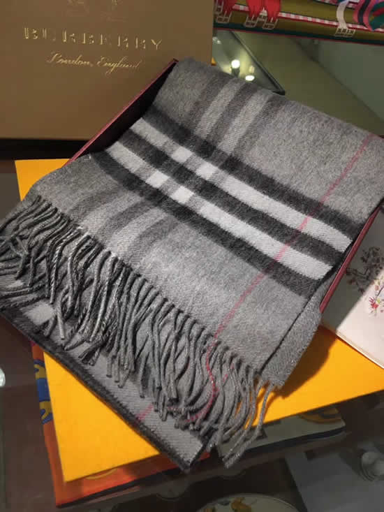 Women Scarves Autumn Winter New Female Wool Scarf Fake Burberry Scarves 27